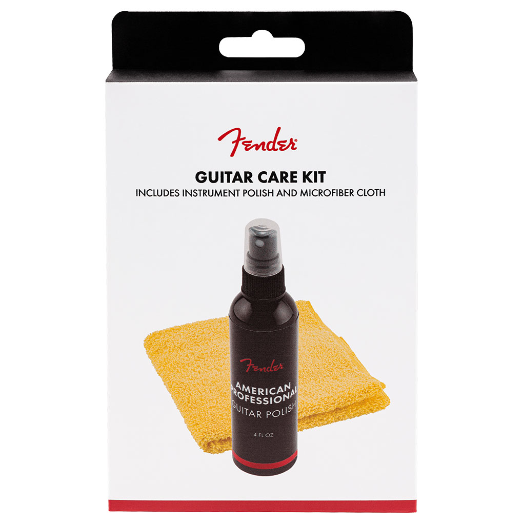 Fender – Guitar Care Kit – Instrument Polish & Microfibre Cloth 2