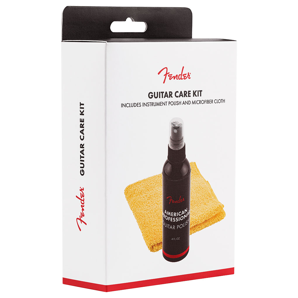 Fender – Guitar Care Kit – Instrument Polish & Microfibre Cloth 4