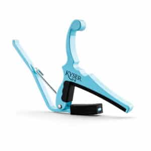 Fender x Kyser – Quick-Change Electric Guitar Capo – Daphne Blue – KGEFDBA 2