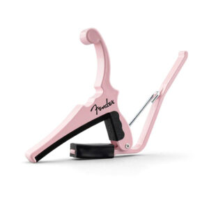 Fender x Kyser - Quick-Change Electric Guitar Capo - Shell Pink - KGEFSPA