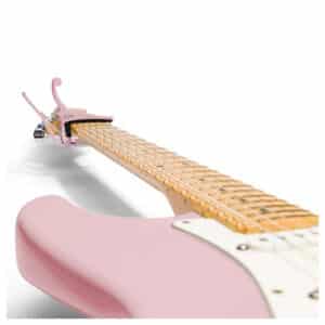Fender x Kyser – Quick-Change Electric Guitar Capo – Shell Pink – KGEFSPA 3