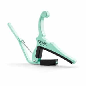 Fender x Kyser – Quick-Change Electric Guitar Capo – Surf Green – KGEFSGA 2