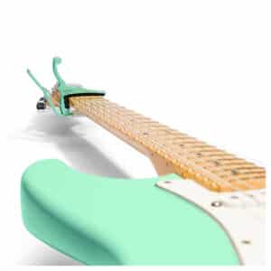 Fender x Kyser – Quick-Change Electric Guitar Capo – Surf Green – KGEFSGA 3
