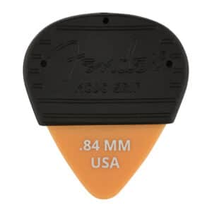 Fender - Mojo Grip Guitar Picks - Dura-Tone Delrin - 351 Shape - Medium/Heavy - 0.84mm - Butterscotch Blonde - 3 Pack