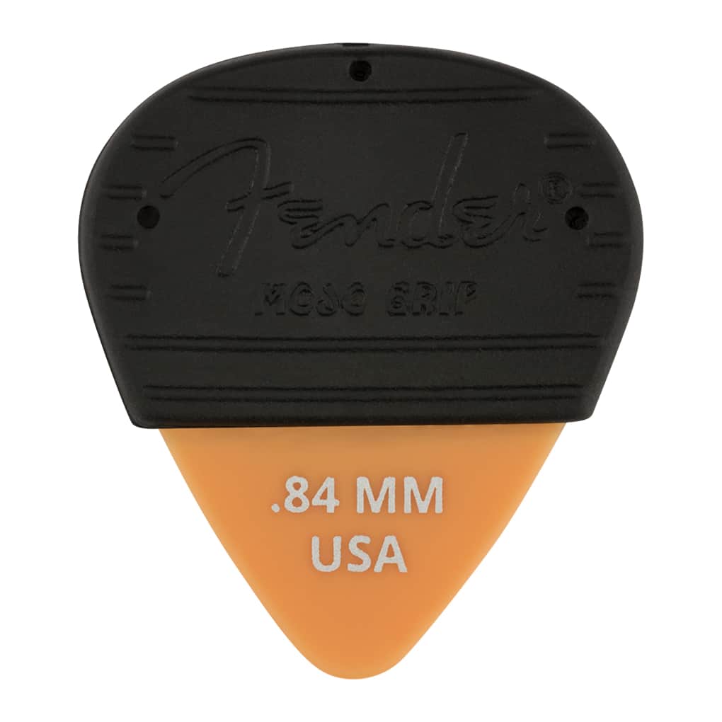 Fender – Mojo Grip Guitar Picks – Dura-Tone Delrin – 351 Shape – Medium/Heavy – 0