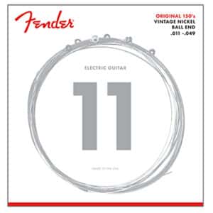 Electric Guitar Strings - Fender - Original 150M - Pure Nickel Wound - Medium- 11-49