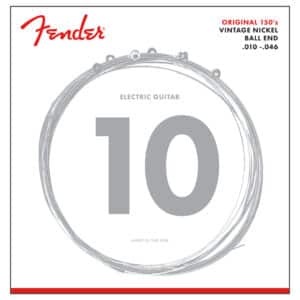 Electric Guitar Strings - Fender - Original 150R - Pure Nickel Wound - Regular - 10-46