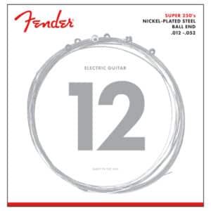 Electric Guitar Strings - Fender - Super 250H - Nickel Plated Steel - Heavy - 12-52