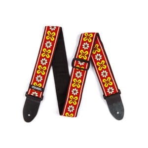 Jim Dunlop - Jacquard Guitar Strap - Avalon Red - D67-03RD