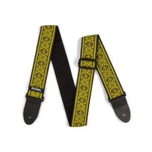 Jim Dunlop - Jacquard Guitar Strap - Fillmore Yellow - D67-02YE