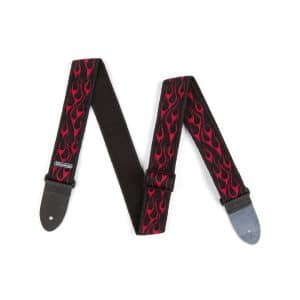 Jim Dunlop - Classic Guitar Strap - Flambe Red - D38-11RD