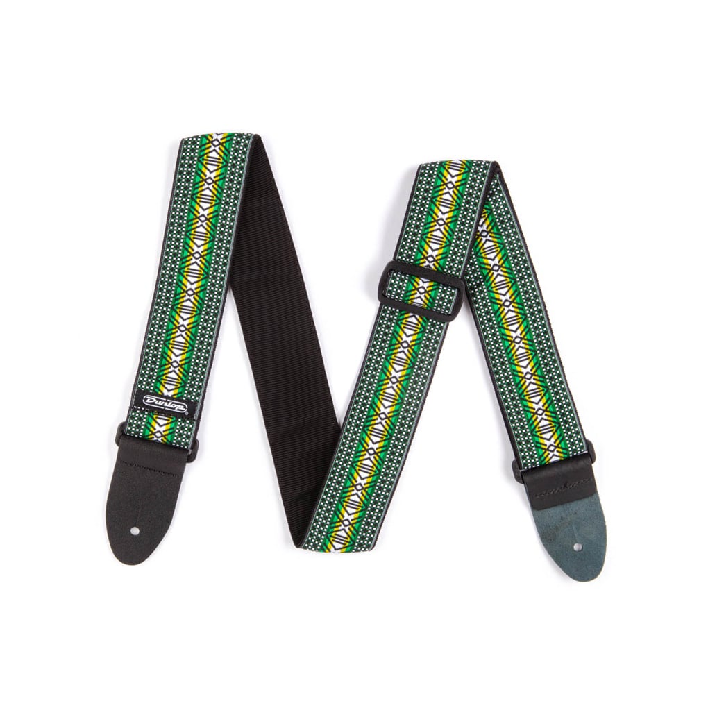 Jim Dunlop – Jacquard Guitar Strap – Matrix Green – D67-04GN 1