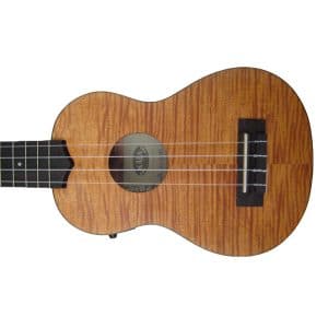 Kala KA-SEME – Electro Soprano Exotic Mahogany Ukulele with Built In EQ & Tuner 2