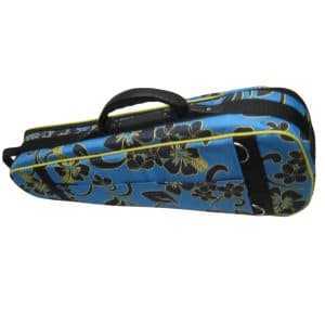 Lanikai Ukulele Case – Heavy Duty Hard Gig Bag – Floral – Concert 3