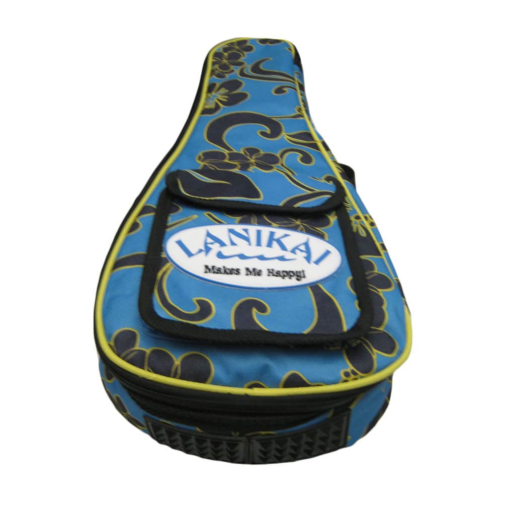 Lanikai Ukulele Case – Heavy Duty Reinforced Gig Bag – Floral – Soprano 1