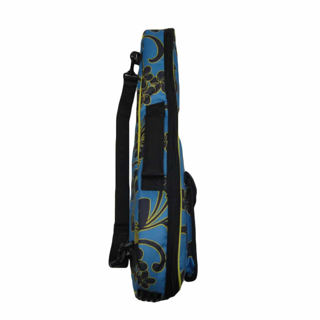 Lanikai Ukulele Case – Heavy Duty Reinforced Gig Bag – Floral – Soprano 2