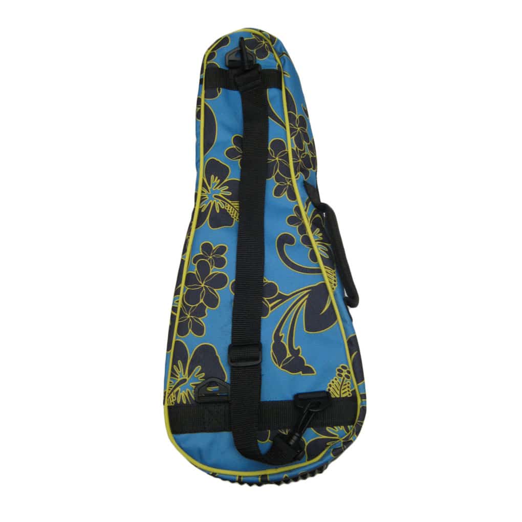 Lanikai Ukulele Case – Heavy Duty Reinforced Gig Bag – Floral – Soprano 3