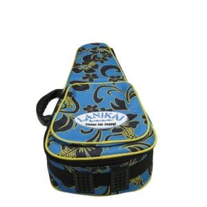 Lanikai Ukulele Case – Heavy Duty Hard Gig Bag – Floral – Tenor 2