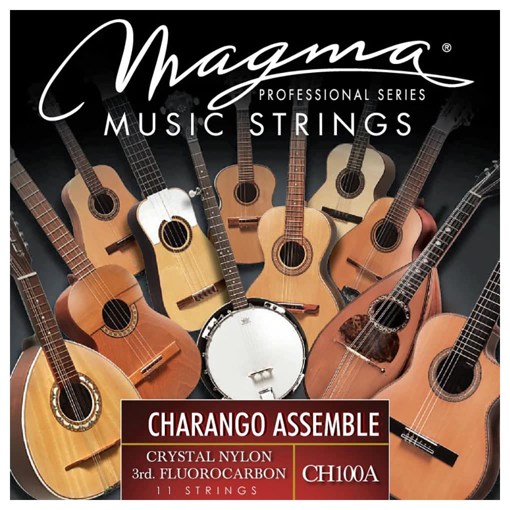 Charango Strings – Magma CH100A – Charango Assemble – Crystal Nylon with Fluorocarbon 3rd 1