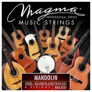 Mandolin Strings - Magma MA100 - Steel - Silverplated Wound - Loop End