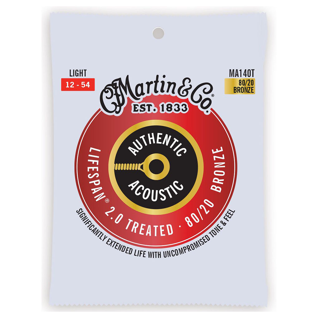 Acoustic Guitar Strings – Martin MA140T – Authentic Acoustic Lifespan 2