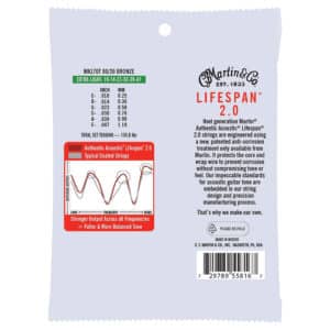 Acoustic Guitar Strings – Martin MA170T – Authentic Acoustic Lifespan 2