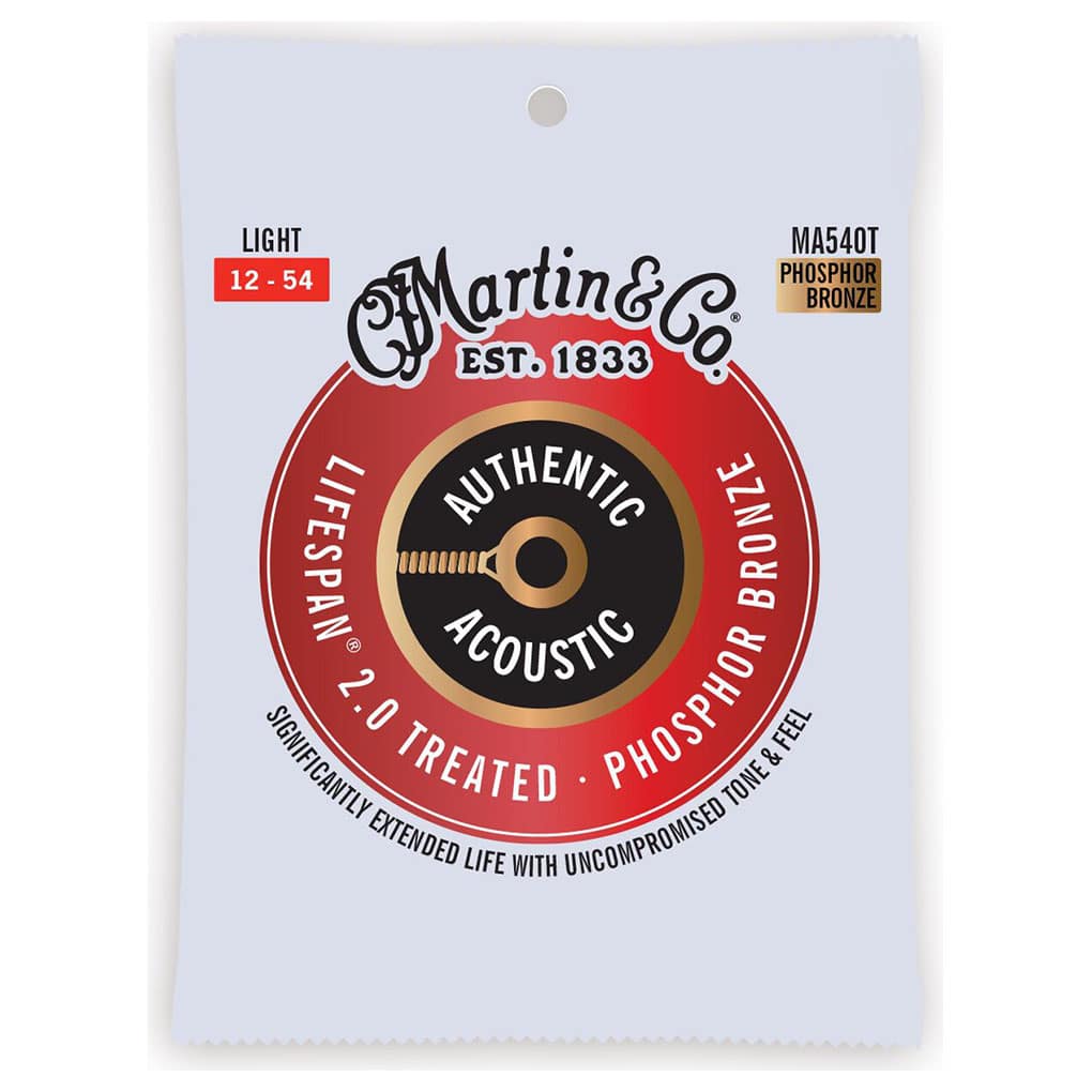 Acoustic Guitar Strings – Martin MA540T – Authentic Acoustic Lifespan 2