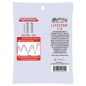 Acoustic Guitar Strings – Martin MA540T – Authentic Acoustic Lifespan 2