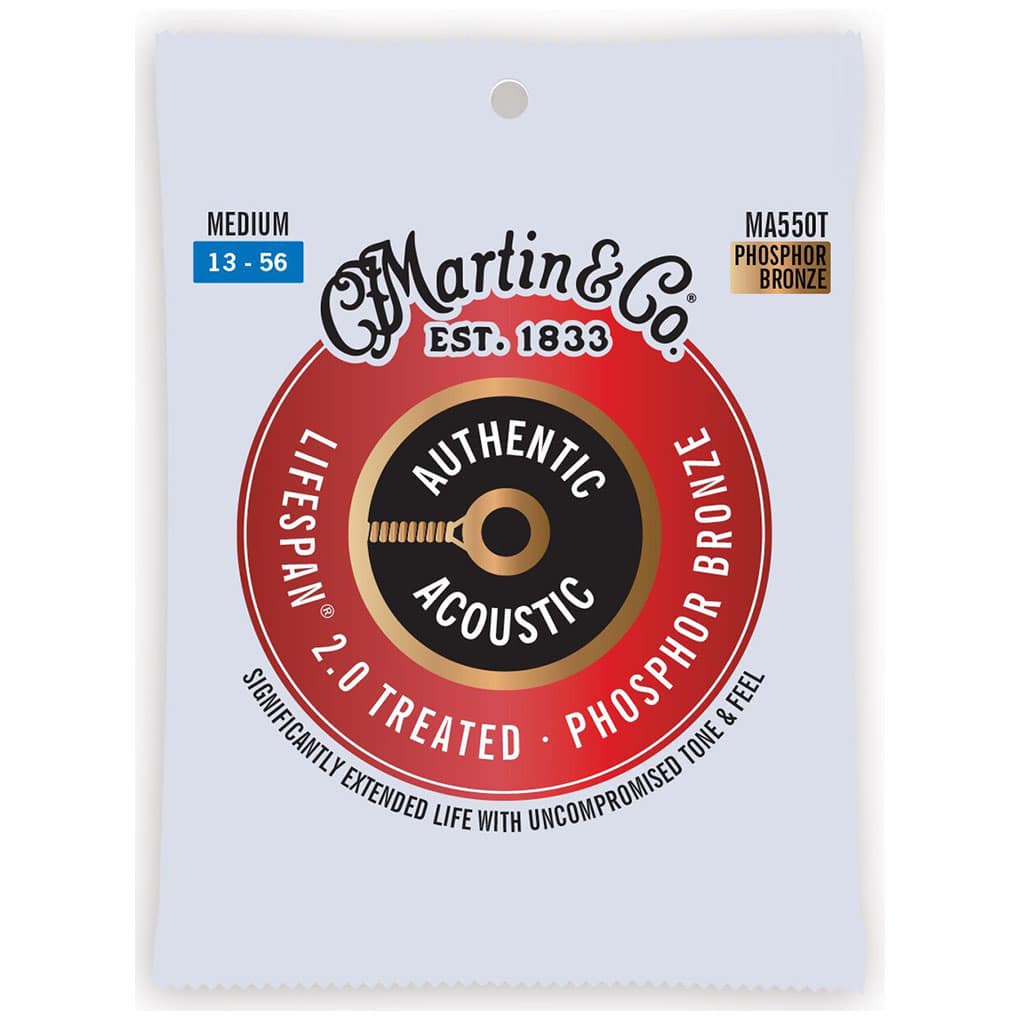 Acoustic Guitar Strings – Martin MA550T – Authentic Acoustic Lifespan 2