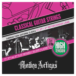 Medina Artigas - Classical Guitar Strings - 470H - High Tension