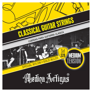 Medina Artigas - Classical Guitar Strings - 520 - Medium Tension
