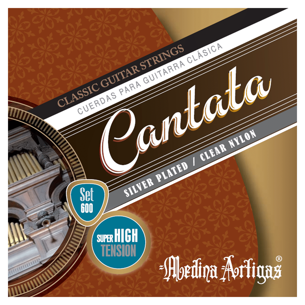 Medina Artigas – Cantata Professional Classical Guitar Strings – 600 – Super High Tension 1