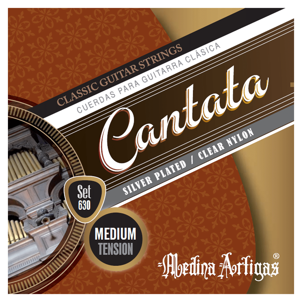 Medina Artigas – Cantata Professional Classical Guitar Strings – 630 – Medium Tension 1