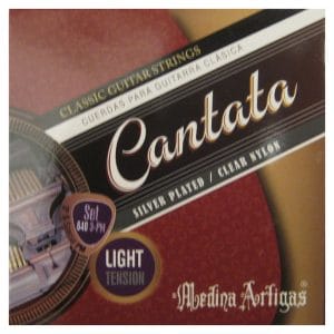 Medina Artigas – Cantata Professional Classical Guitar Strings – 640-3PM – Light Tension with Special 3rd String 1
