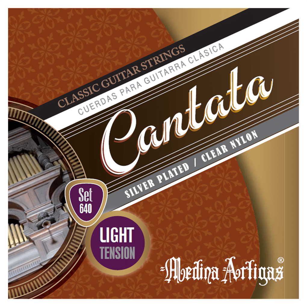 Medina Artigas – Cantata Professional Classical Guitar Strings – 640 – Light Tension 1