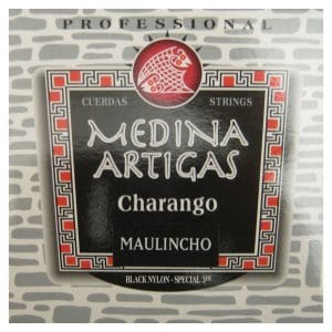 Medina Artigas Walaycho - Maulincho Strings - 1250 - Black Nylon with Special Wound 3rd