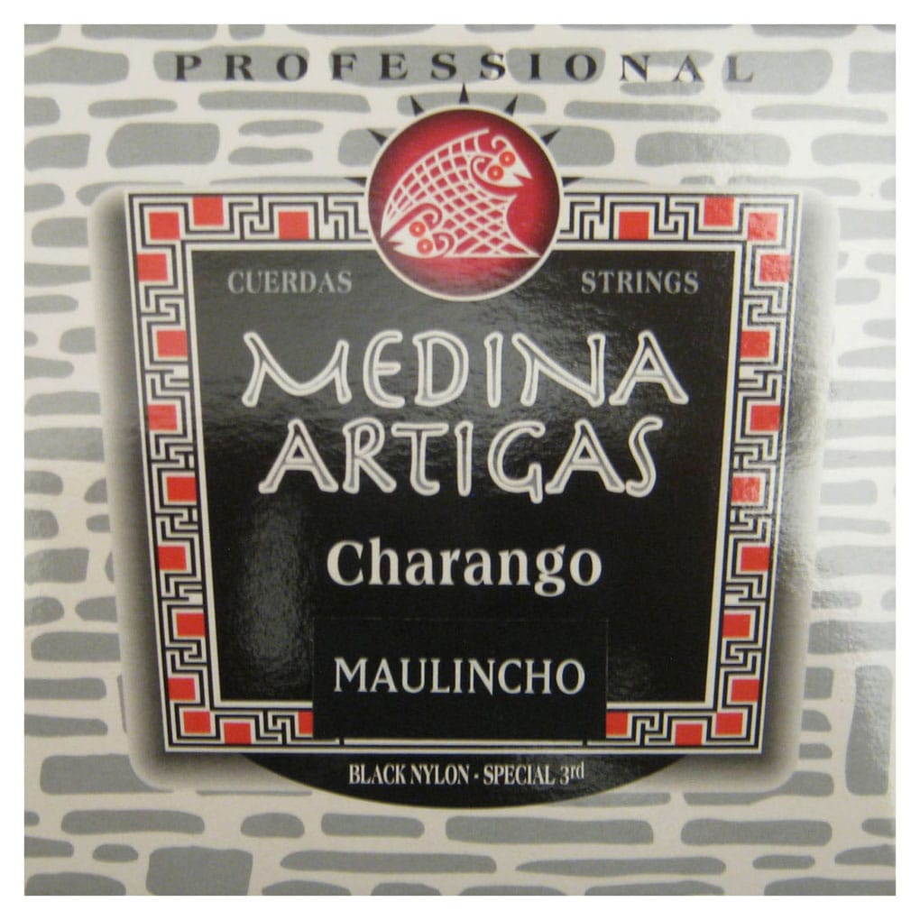 Medina Artigas Walaycho – Maulincho Strings – 1250 – Black Nylon with Special Wound 3rd 1