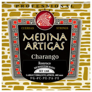 Ronroco Strings - Medina Artigas - 1268 - Bolivian GCEAE Tuning - Special Wound - 480mm Scale