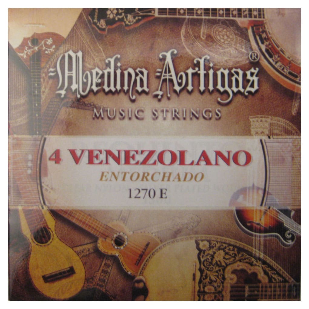 Medina Artigas Venezuelan Cuatro Strings – 1270E – Special Wound 1