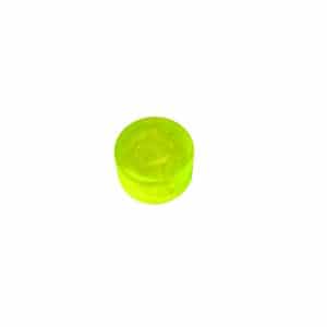 Mooer Footswitch Toppers For Mooer Effects Pedals - Yellow Green - 5 Pack