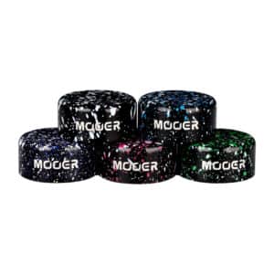 Mooer – Footswitch Toppers For Mooer Effects Pedals – Metal Crush – Universe Series – Loose 5 Pack – FT-MRB 2