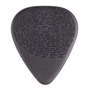 Mooer - Finger Print Guitar Picks - Light - 0.70mm - Black - 10 Pack