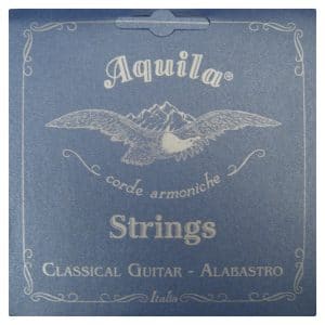 Guitar Strings - Aquila Alabastro - Light Tension Basses - Classical Guitar - 98C