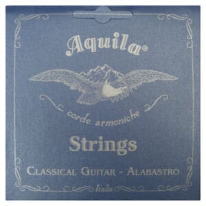Guitar Strings – Aquila Alabastro – Normal Tension – 1/2 Size Classical Guitar & Cordoba Mini I Strings – A Tuning – 190C 1
