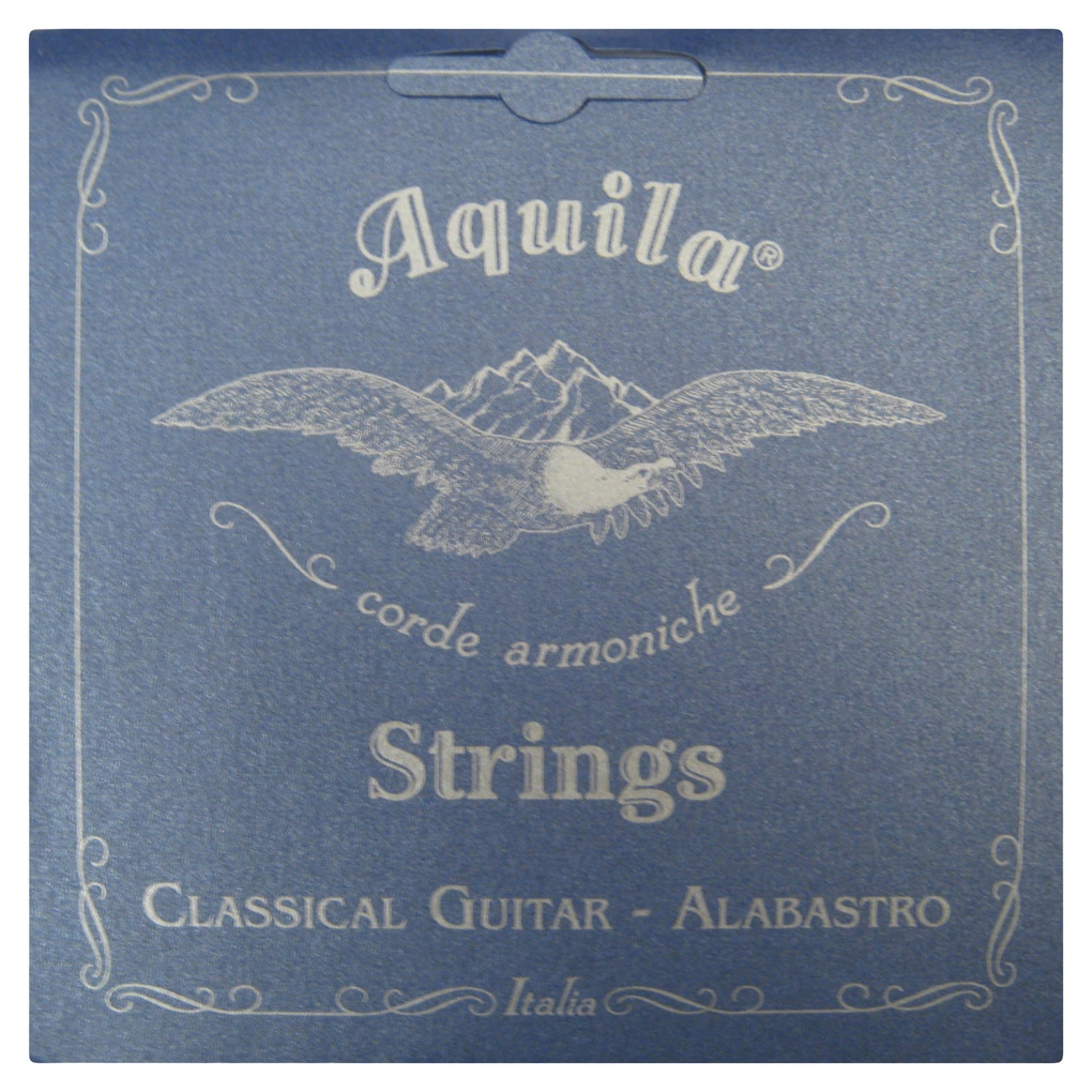 Guitar Strings – Aquila Alabastro – Normal Tension – 1/2 Size Classical Guitar & Cordoba Mini I Strings – E Tuning – 191C 1