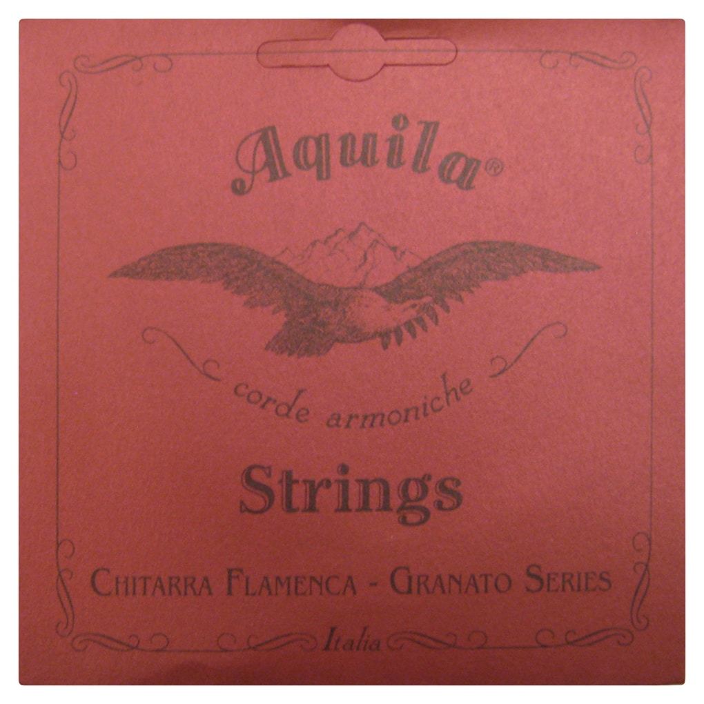 Guitar Strings – Aquila Granato Series – Trebles – 1st 2nd 3rd Strings – Chitarra Flamenca – Flamenco Guitar – 136C 1