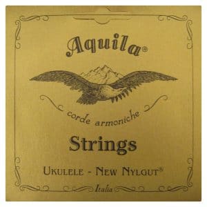 Banjo Ukulele – Banjolele Strings – Aquila Genuine Gut Set – Soprano Regular High G Tuning – 43U 1