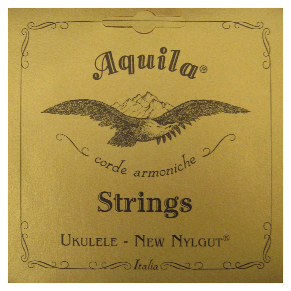 Ukulele Strings – Aquila Nylgut – Tenor Regular High G Tuning – With Red 3rd – 13U 1