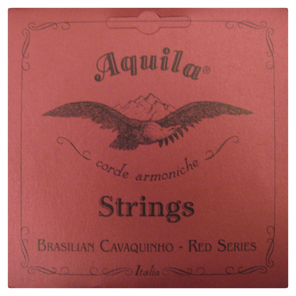 Brazilian Cavaquinho Strings – Aquila Nylgut Red Series – Medium Tension – Dgbd – 15CH 1