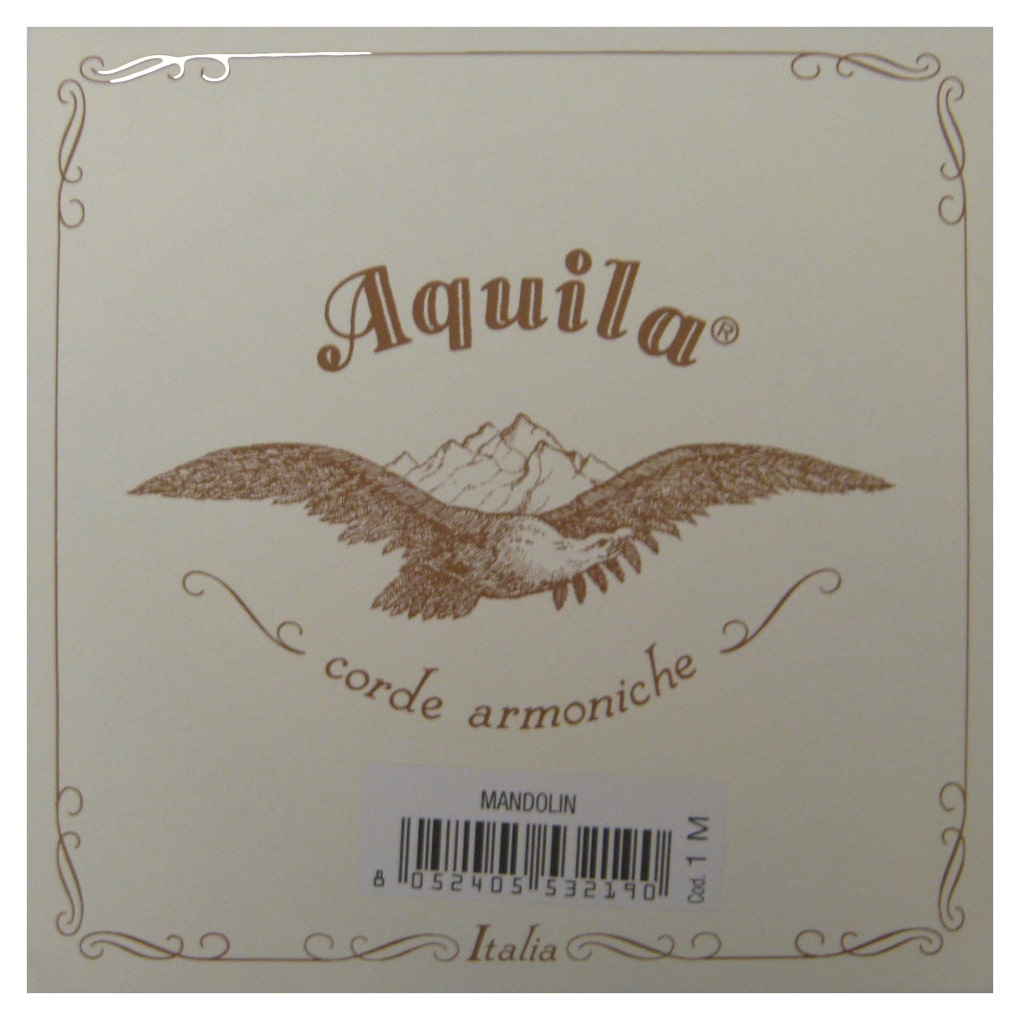 Aquila Mandolin Strings for Baroque & Modern Mandolin – Aquila Nylgut Red Series – 1M 1